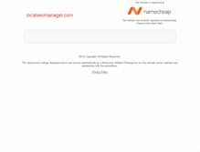 Tablet Screenshot of localseomanager.com